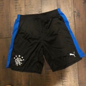 Glasgow Rangers Football Club Soccer Shorts